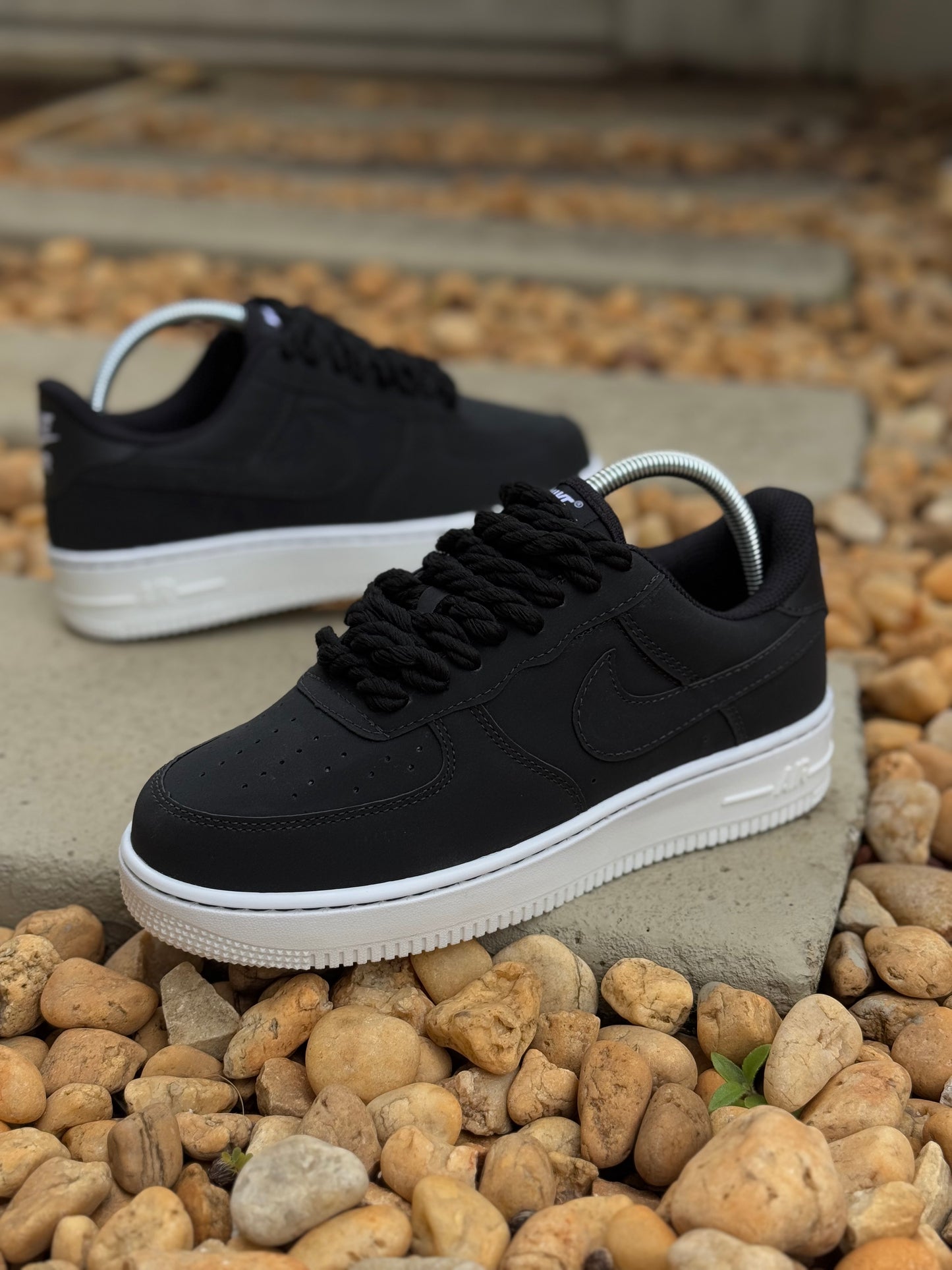 Farias - 'AF1 Preto Nobuck'